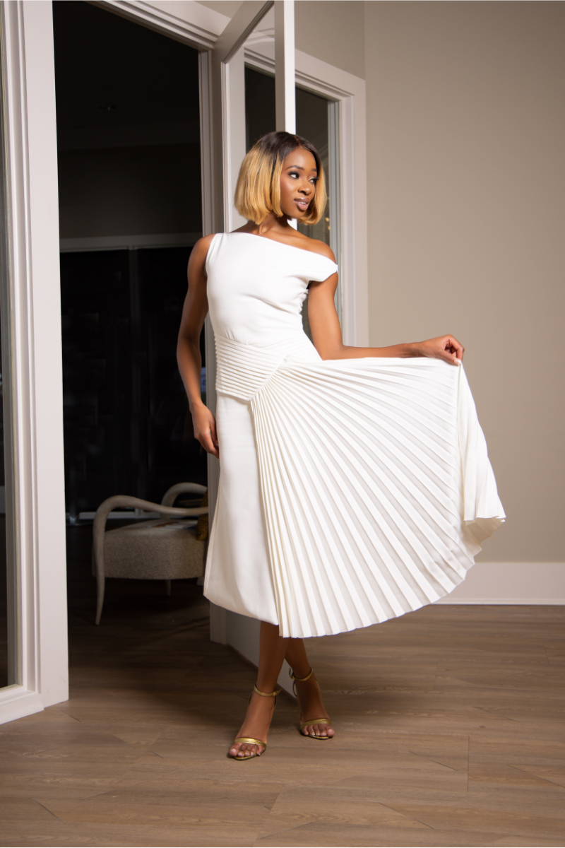 Miss Monroe White Dress